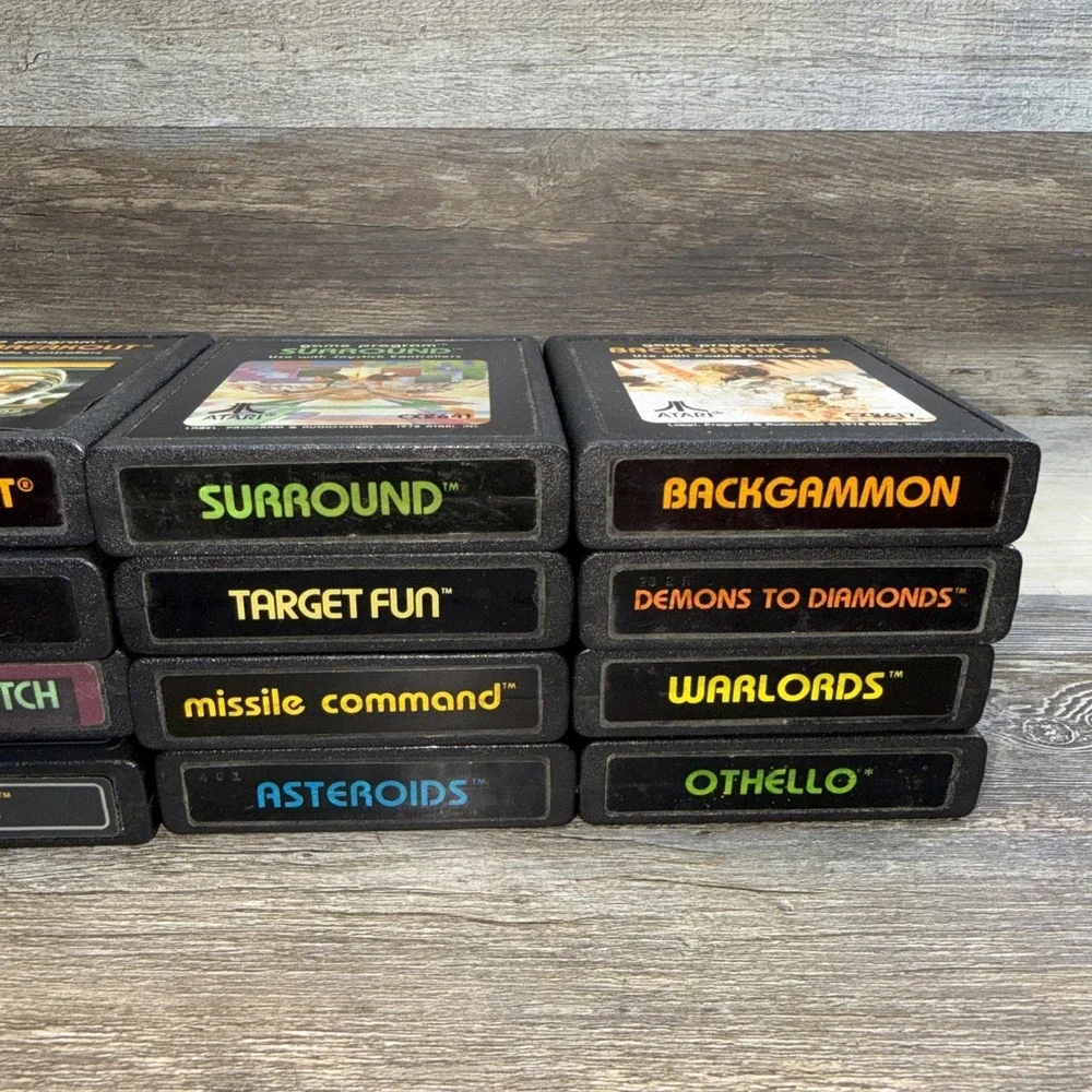 Atari 2600 Game Cartridge Bundle-16 Different Games Included / Untested - Picture 7 of 10